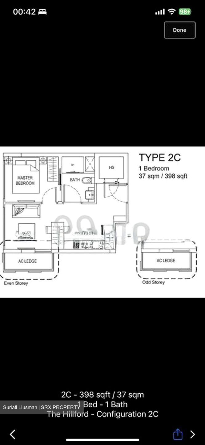 The Hillford (D21), Apartment #513543081